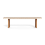 Victoria Teak Dining Table 2600 - Harbour - ShopHarbourOutdoor - VCTK-03C-TENAT-TRCRE