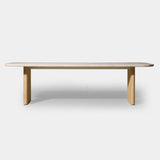 Victoria Teak Dining Table 2600 - Harbour - ShopHarbourOutdoor - VCTK-03C-TENAT-TRCRE