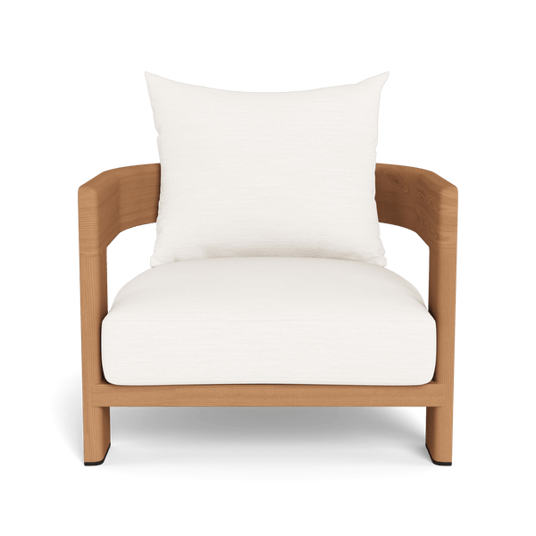 Victoria Teak Lounge Chair - Harbour - ShopHarbourOutdoor - VCTK-08A-TENAT-PANBLA